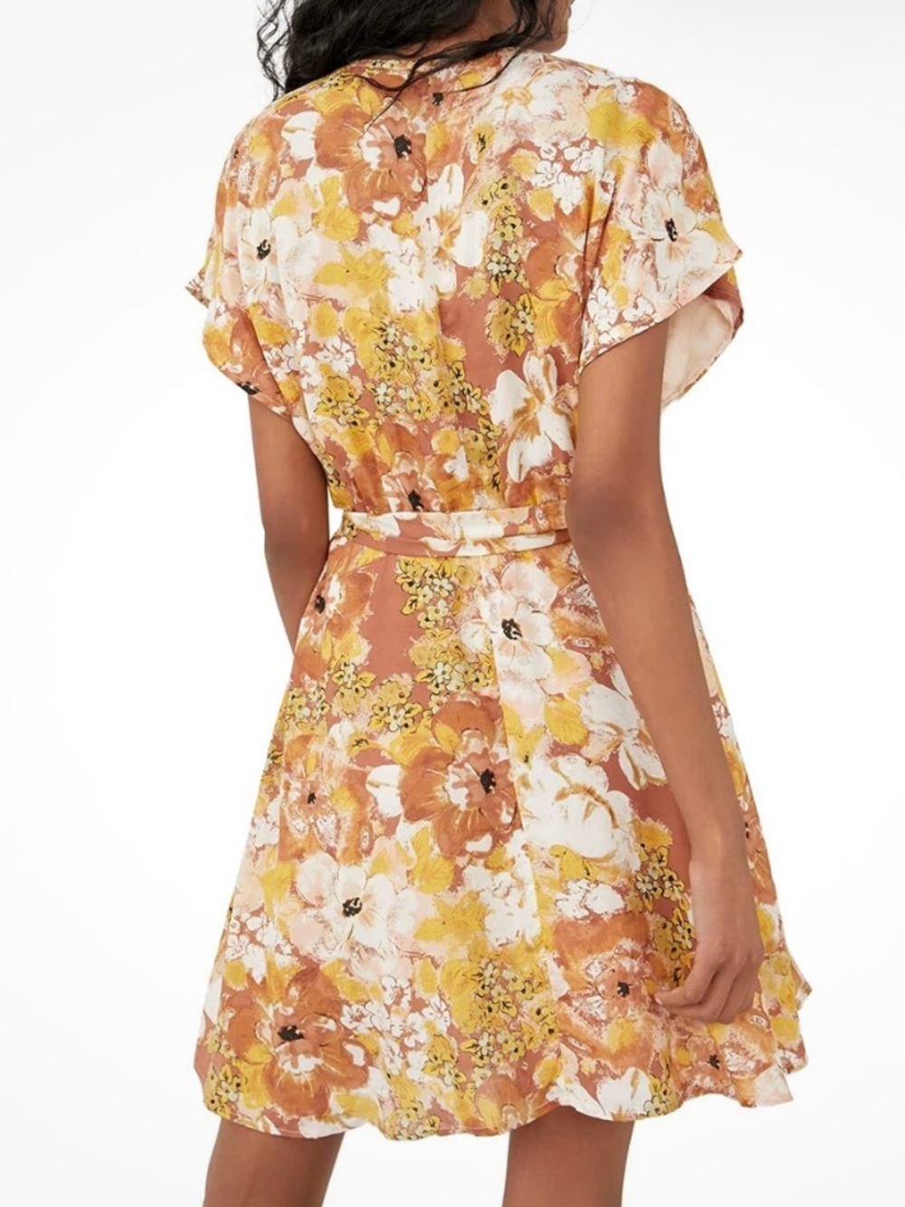 Free People Freddy Tie Mini Dress Women's Size XL - Picture 6 of 15